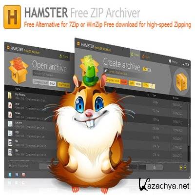 Hamster Free ZIP Archiver 2.0.0.16 ML Rus Portable