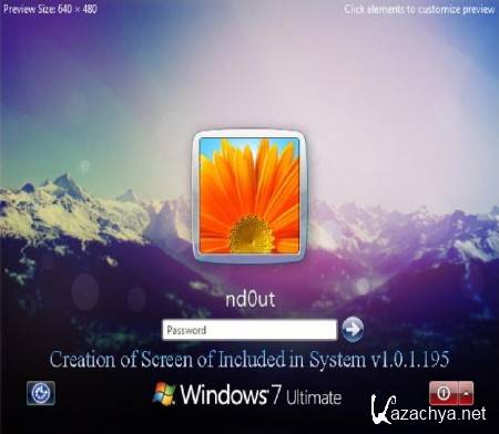 Creation of Screen of Included in System v1.0.1.195