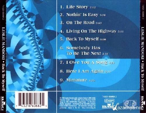 Leslie Mandoki - Back To Myself (1982)