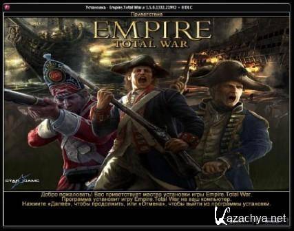 Empire: Total War + 8 DLC (2009/RUS)