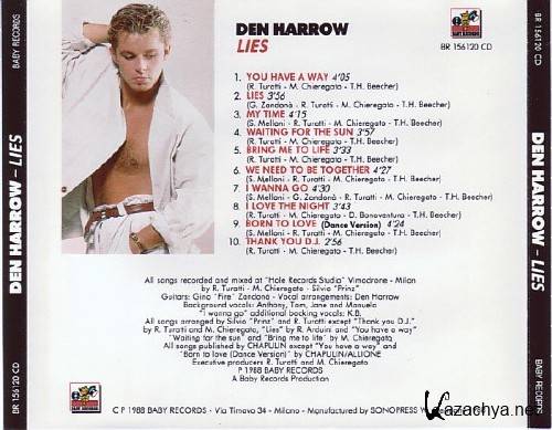 Den Harrow - Lies (1988)