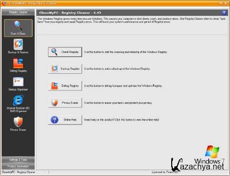 CleanMyPC Registry Cleaner 4.43 Portable