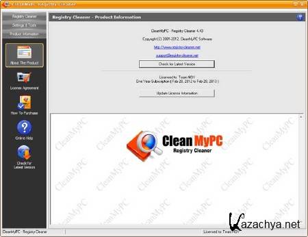 CleanMyPC Registry Cleaner 4.43 Portable