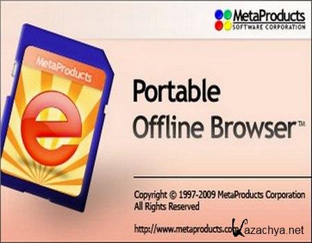 MetaProducts Portable Offline Browser 6.2.3734