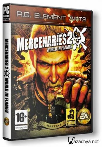 Mercenaries 2: World in Flames v.1.1 (2008/ RUS/ENG/RePack  R.G. Element Arts)