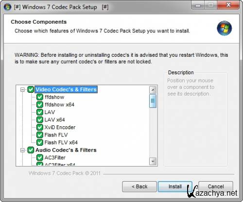 Windows 7 Codec Pack 3.9.0 (ENG)