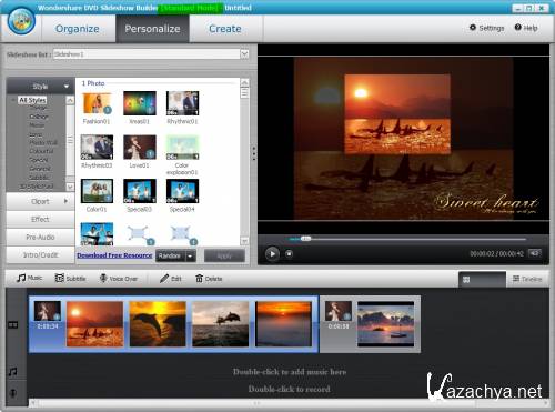 Wondershare DVD Slideshow Builder Deluxe 6.1.7.53 (ENG)