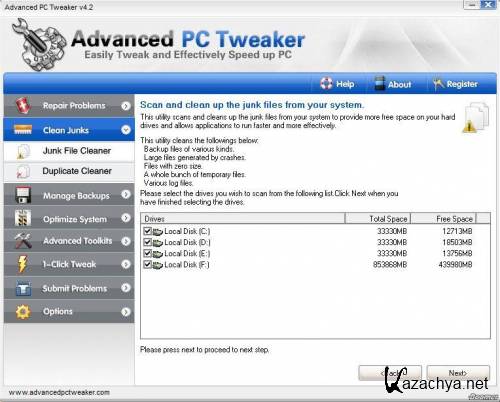 Advanced PC Tweaker 4.2 DateCode 21.02.2012 Portable