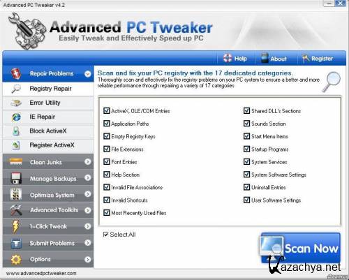 Advanced PC Tweaker 4.2 DateCode 21.02.2012 Portable