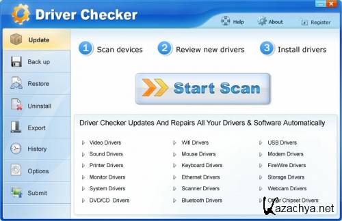 Driver Checker 2.7.5 2012.02.20 Portable (ENG)