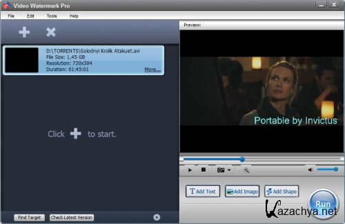 Video Watermark Pro 2.5 Portable