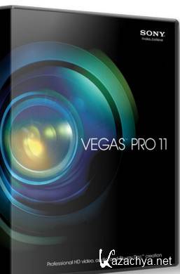 Sony Vegas PRO 11.0 Build 594/595 [x32/x64](2012/RUS)