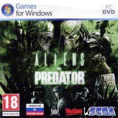 Aliens vs Predator v.1.0u7 + 2 DLC (2010/RUS/RePack by Fenixx)
