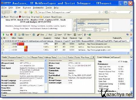 IE Inspector HTTP Analyzer 6.5.2.378 + Rus
