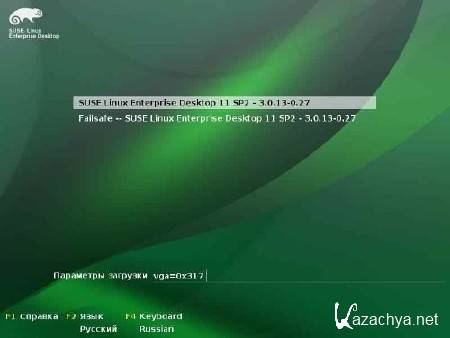 SUSE Linux Enterprise Desktop 11 SP2 (2012/ML/RUS) i586, x86/64