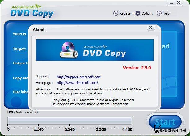 Creator org. Aimersoft DVD creator 2.0.1 (Intel only) / AVAXHOME. Логотип Aimersoft 2012. Www.Unibytes.com.