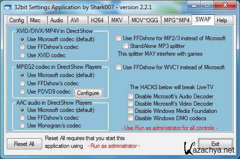 Win7codecs 2.4.2 Final RU