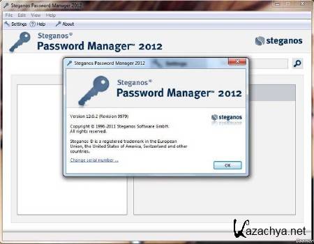 Steganos Password Manager 2012 13.0.2 (Revision 9979) Portable