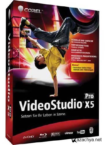 Corel VideoStudio Pro X5 15.0.0.258 x86+x64 [2012, RUS]