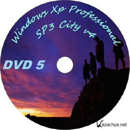 Windows Xp professional SP3 (86) City v.4 (2012)