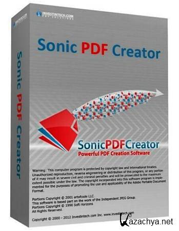 Sonic PDF Creator 3.0 Portable (RUS)