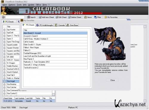 CheatBook-DataBase 2012 + Update to March 2012