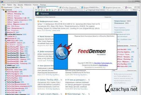 FeedDemon 4.0.0.22 Pro (2011) Rus