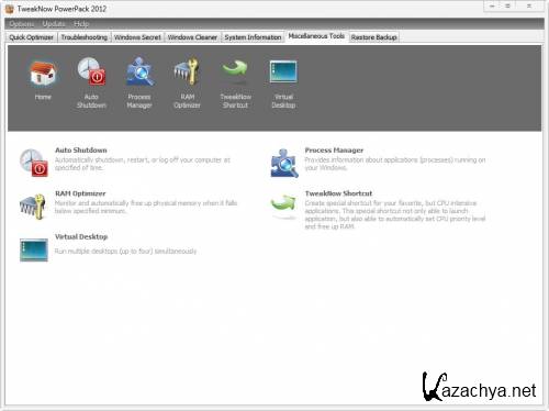 TweakNow PowerPack 2012 4.0.5 Final