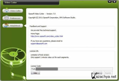 Oposoft Video Splitter 7.2