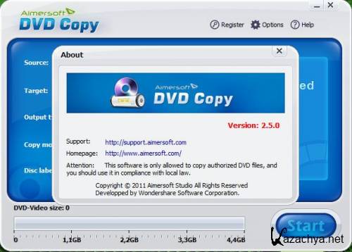 Aimersoft DVD Copy 2.5.0