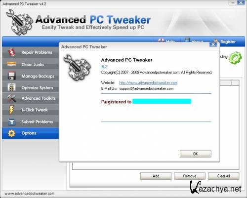 Advanced PC Tweaker 4.2 DC 15.03.2012 Portable