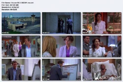   /  2. 24  / House M.D. [S2] (2006) HDTVRip/8.68 Gb