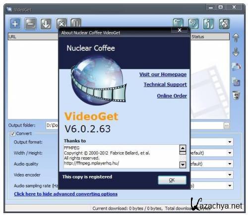 Nuclear Coffee VideoGet v6.0.2.63