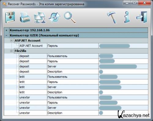 Recover Passwords 1.0.0.19 Portable (RUS)