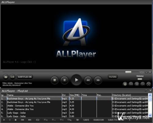 ALLPlayer 5.1 Portable (ML/RUS)