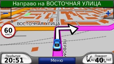 Карта дороги россии garmin