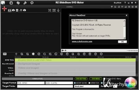 RZ Slideshow DVD Maker 1.86 (ENG) 2012