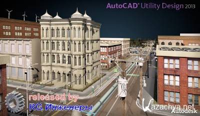Autodesk AutoCAD Utility Design 2013 x86-x64 (English) + Crack