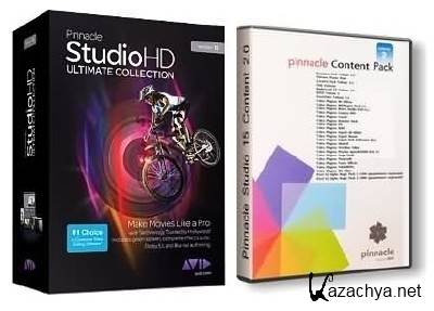 Pinnacle Studio 15 HD Ultimate Collection + Content 2