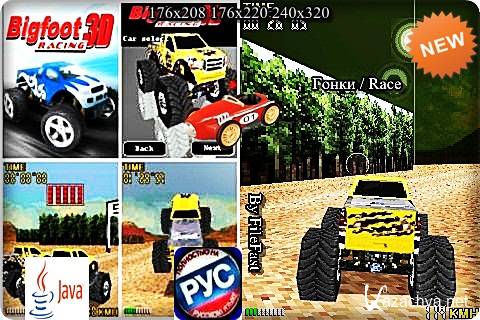 3D Bigfoot Racing /    3D