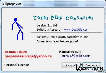 Coolutils Total PDF Converter 2.1.199 Portable