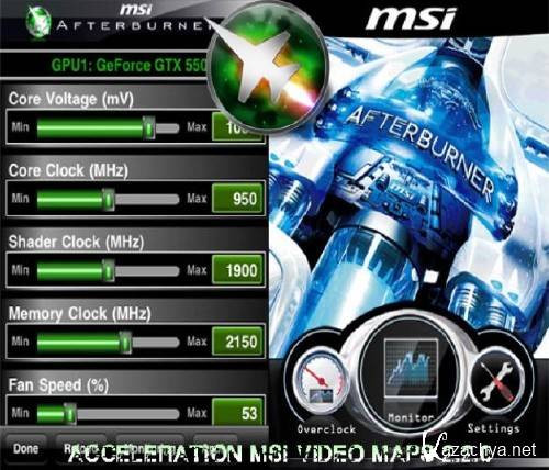 Acceleration MSI Video Maps 2.2.0