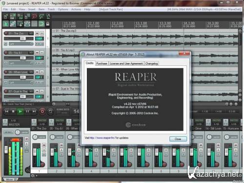 Cockos REAPER 4.22 Portable