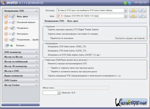 DVDFab 8.1.7.5 Final [Multi/Rus]