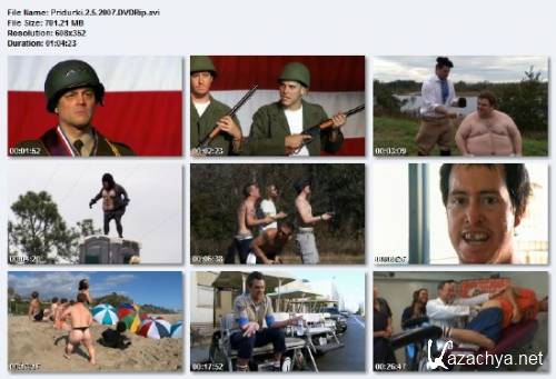  2.5 / Jackass 2.5 (2007) DVDRip/701 Mb