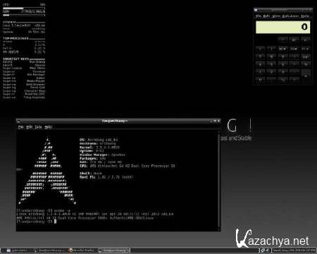 ArchBang Linux  (i686, x86-64) 2012.5