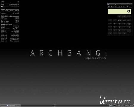 ArchBang Linux  (i686, x86-64) 2012.5