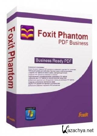 Foxit PhantomPDF Business 5.2.0.0502 Portable (ENG/RUS) 2012