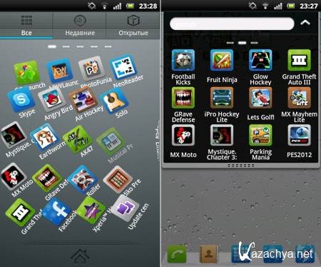 GO launcher EX v3.00 (Android 2.0+)