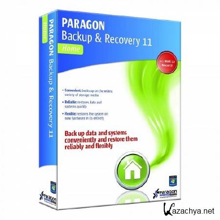 Paragon Backup and Recovery 11 10.0.17.13783 Compact + Recovery CD
